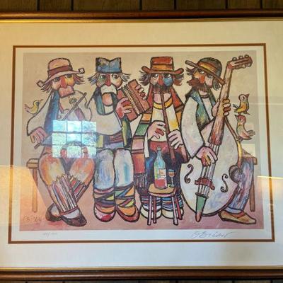 Art Lots  Discount Taken on All Framed Art - Artist Obican