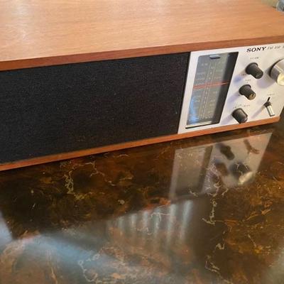 Mid Century Sony Clock Radio