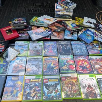 Large selection XBOX , etc and DVD