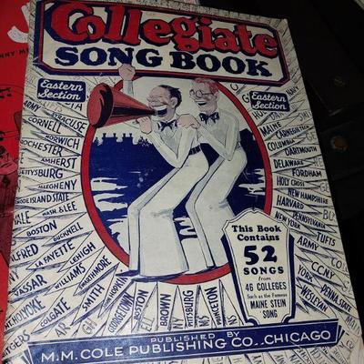 TONS of vintage sheet music!
