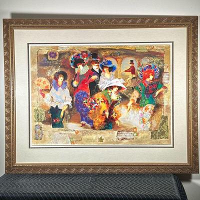 ALEXANDER (1959-2006) & WISSOTSKY (1959-2008) SERIGRAPH | Love and Romance. Serigraph 28 x 38 in. Sight. Signed & numbered “AP...