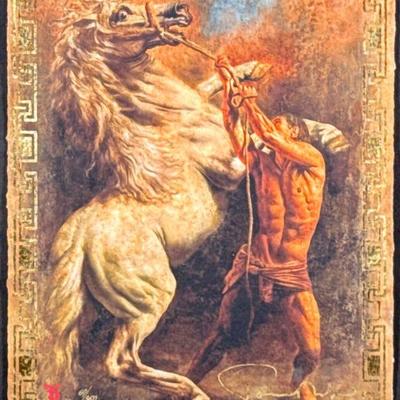 CHARLES FAZZINO (American b.1955) ARTWORK | A Star of Light. Mixed media. 11 x 10 in. sight. Signed, titled, and numbered “182/250” on...