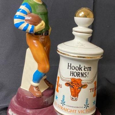Kessler whiskey texas a m collectible bottle