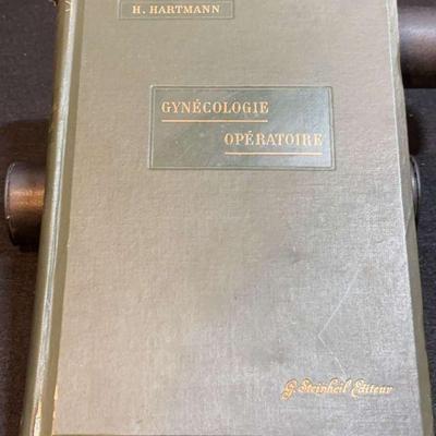 1911 gynecologie operatoire” by h hartmann