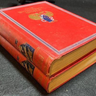 Our wonderful world” volumes 1 & 2 circa 1938
