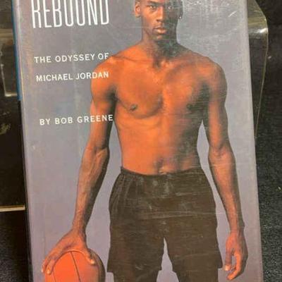 Signed michael jordan rebound the odyssey of michael jordan