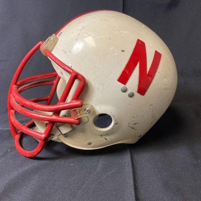 Vintage wilson nebraska cornhuskers football helmet
