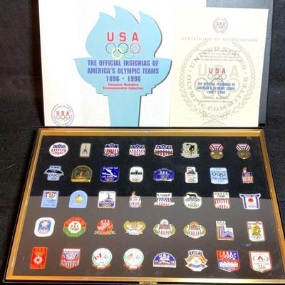 Official insignia of america s olympic teams