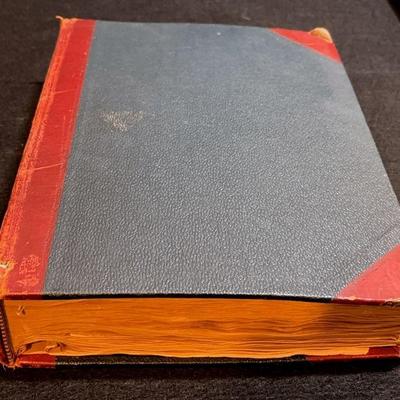 Antique family album diary 1911 & earlier