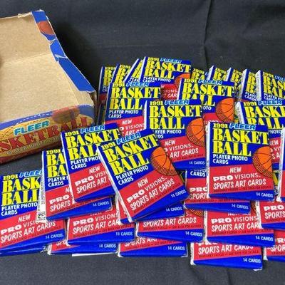 1991 fleer nba basketball player cards