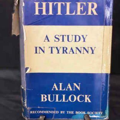 Hitler, a study in tyranny” hardback by alan bullock