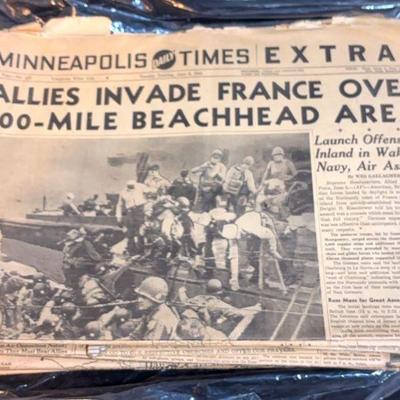 Ww2 era newspapers minneapolis papers