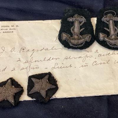 1833 navy peti officer ranking patches stars