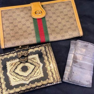 Ladies gucci wallet eelskin key older & more