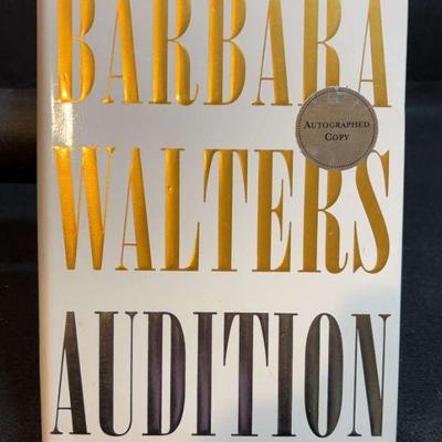 Barbara walters signed audition” a memoir