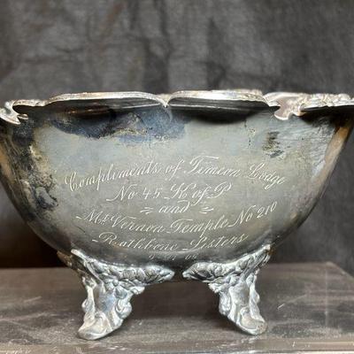 1905 presentation bowl timeon lodge