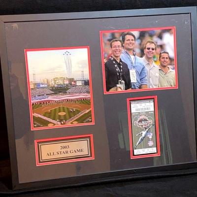 2003 mlb all star game ephemera
