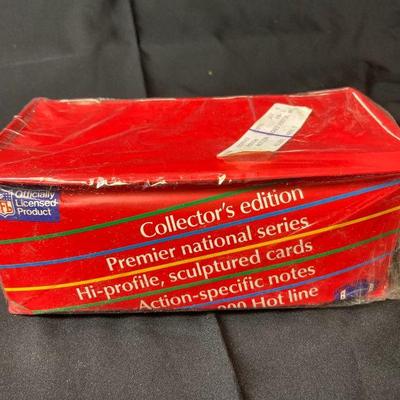 Unopened nfl collectors edition national series cards