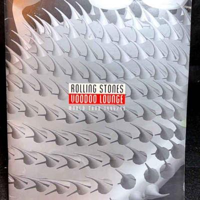 1994 rolling stones voodoo lounge concert program
