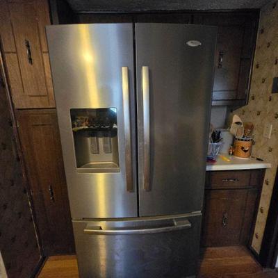 Stainless Steel French Door Refrigerator
•	A sleek stainless steel French door refrigerator, offering both style and functionality. With...