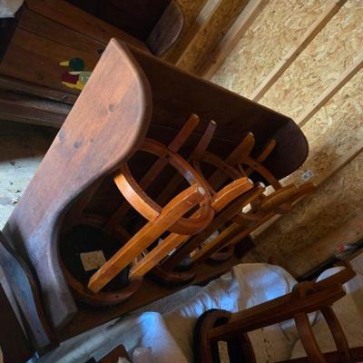 Vintage Wooden Chairs
•	A set of vintage wooden chairs with a classic design. The set includes sturdy chairs with well-crafted wooden...