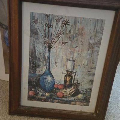 Framed Still Life Painting
- This framed still-life oil painting brings a warm, inviting vibe to any space with its earthy tones and...