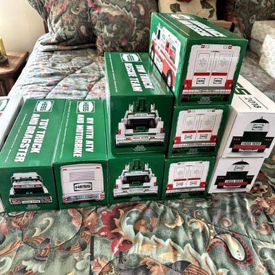 Hess Toy Truck Collection – Multiple New-in-Box Collectible Vehicles

For sale from an estate is a large vintage and modern Hess Toy...