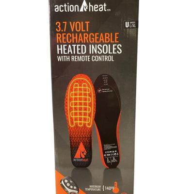 TN122 NEW Action Heat Rechargeable Heated Insoles
