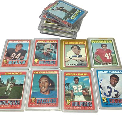 TN118 1971 & 1972 All Rookie Football Cards 