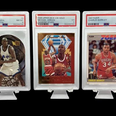 TN7 Three Basketball PSA Graded Cards