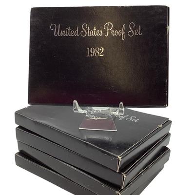 TN85 Five 1982 Proof Sets
