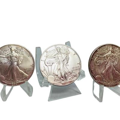 TN78 2019, 2020, 2021 Silver Eagles 1oz