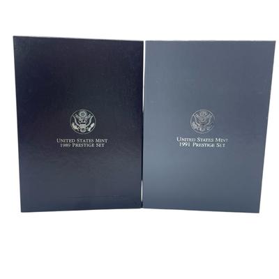 TN49 1989 & 1991 Prestige US Proof Silver Sets