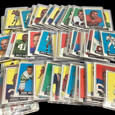TN2 Large Group Of 1964 Topps Football Mostly Rookie Cards