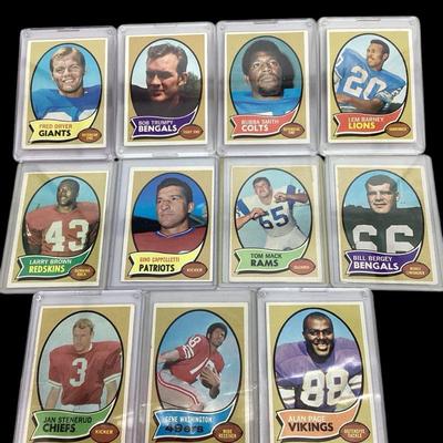 TN17 1970 Topps Football All Rookie Football Cards