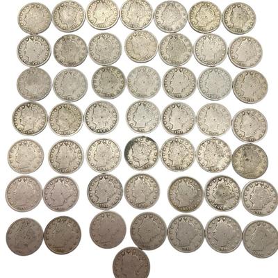 TN93 Fifty Liberty Nickels