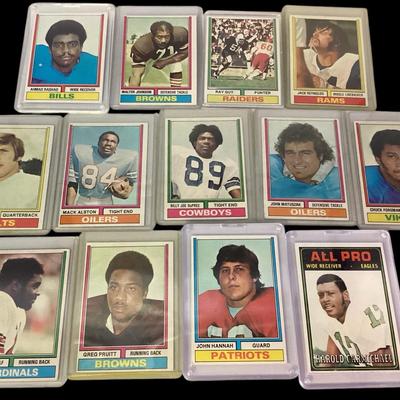 TN11 1974 Topps Football Cards All Rookies 