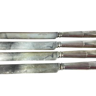 TN117 Tiffany & Co Dinner Knives Silver Plated
