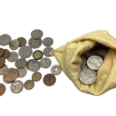 TN13 Lot Of Foreign Coins