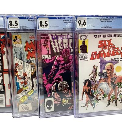 TN33 Lot Of 4 CGC Graded Comics