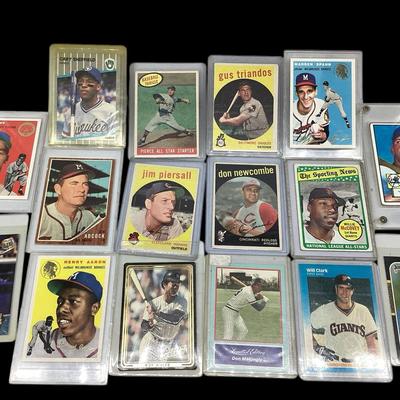 TN1 Fifteen Older Baseball Cards