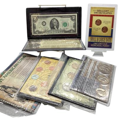 TN115 Group Of 6 Aftermarket Coin, Note Sets