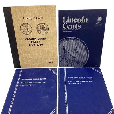 TN40 Four Lincoln Cent Books