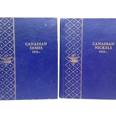 TN34 Canada Dimes Canada Nickles 2 Books
