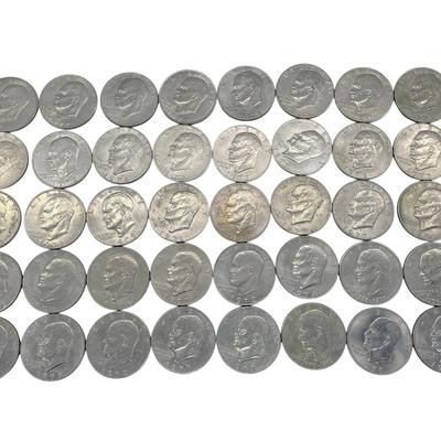 TN38 Two Containers Of Ike Dollars 