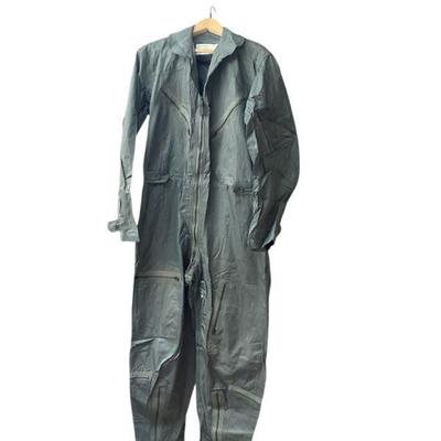 JAKA770 1965 Vintage Aviation Coveralls	Very light, size medium-regular, k-23
