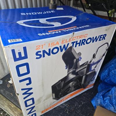 NIB Snow Thrower