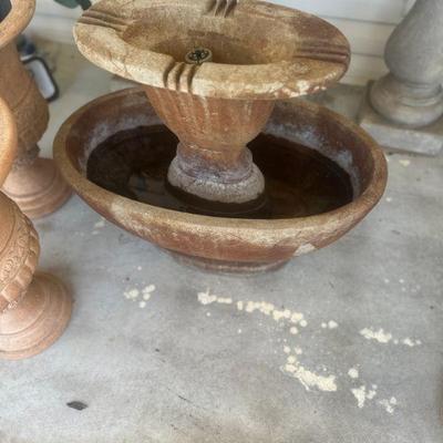 working fountain