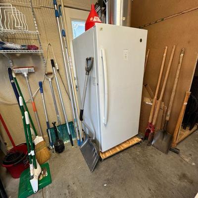 Upright freezer