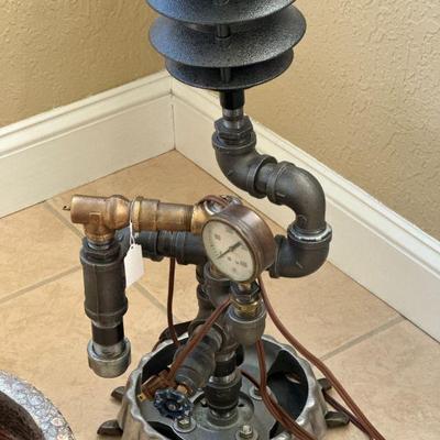 Custom industrial lamp